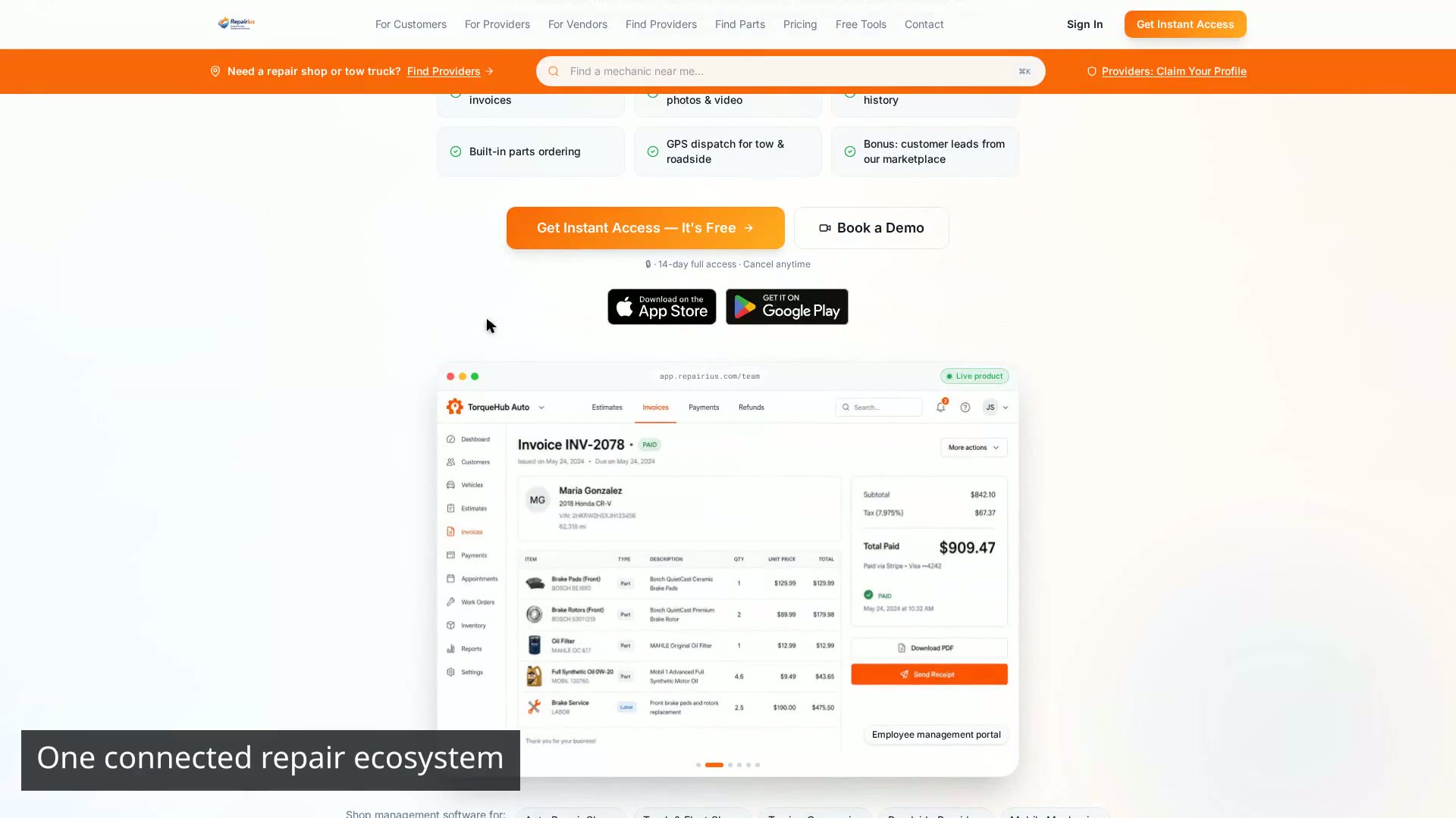 Shop Reporting and Profit Intelligence
